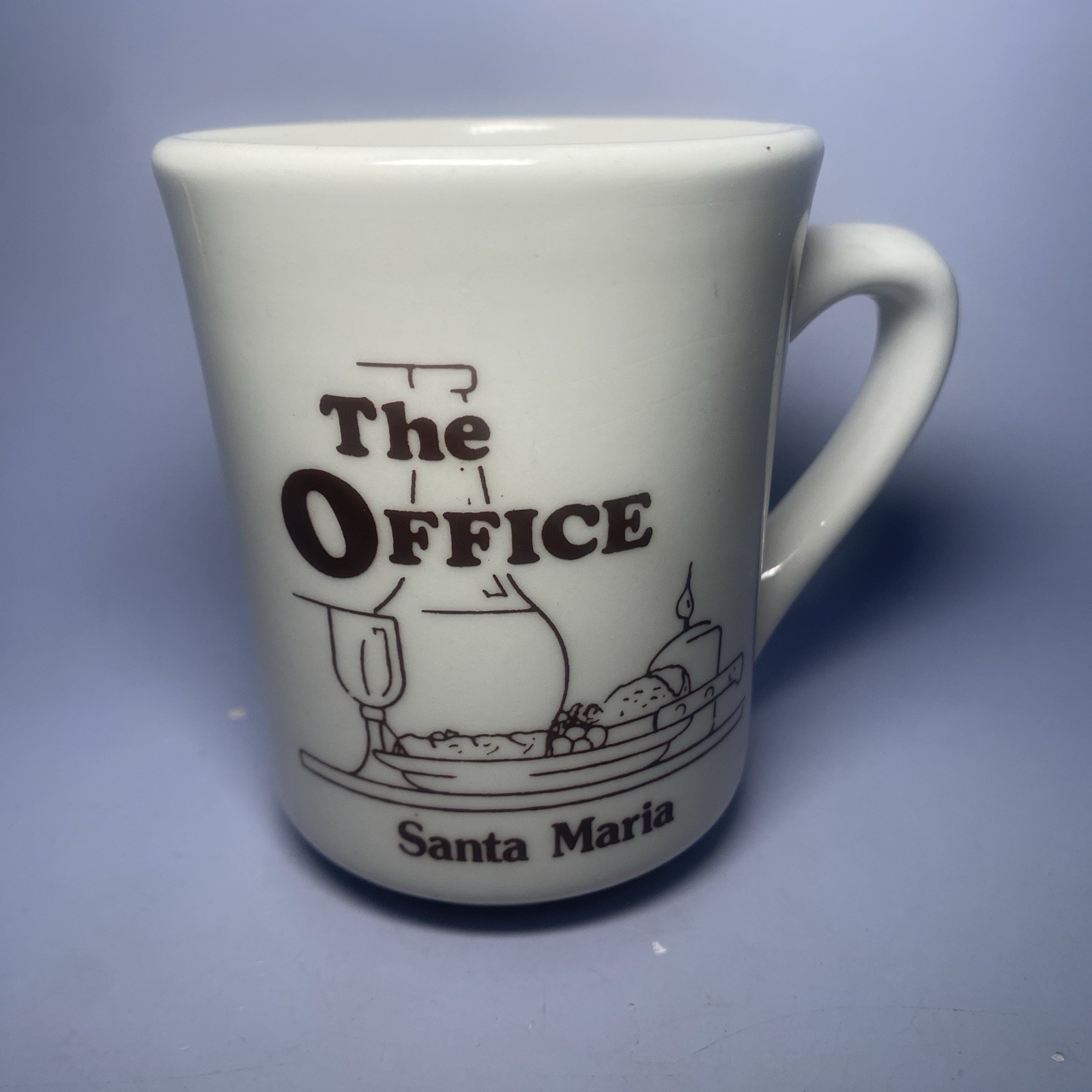 Vintage The Office, Santa Maria Coffee Diner Restaurant Mug