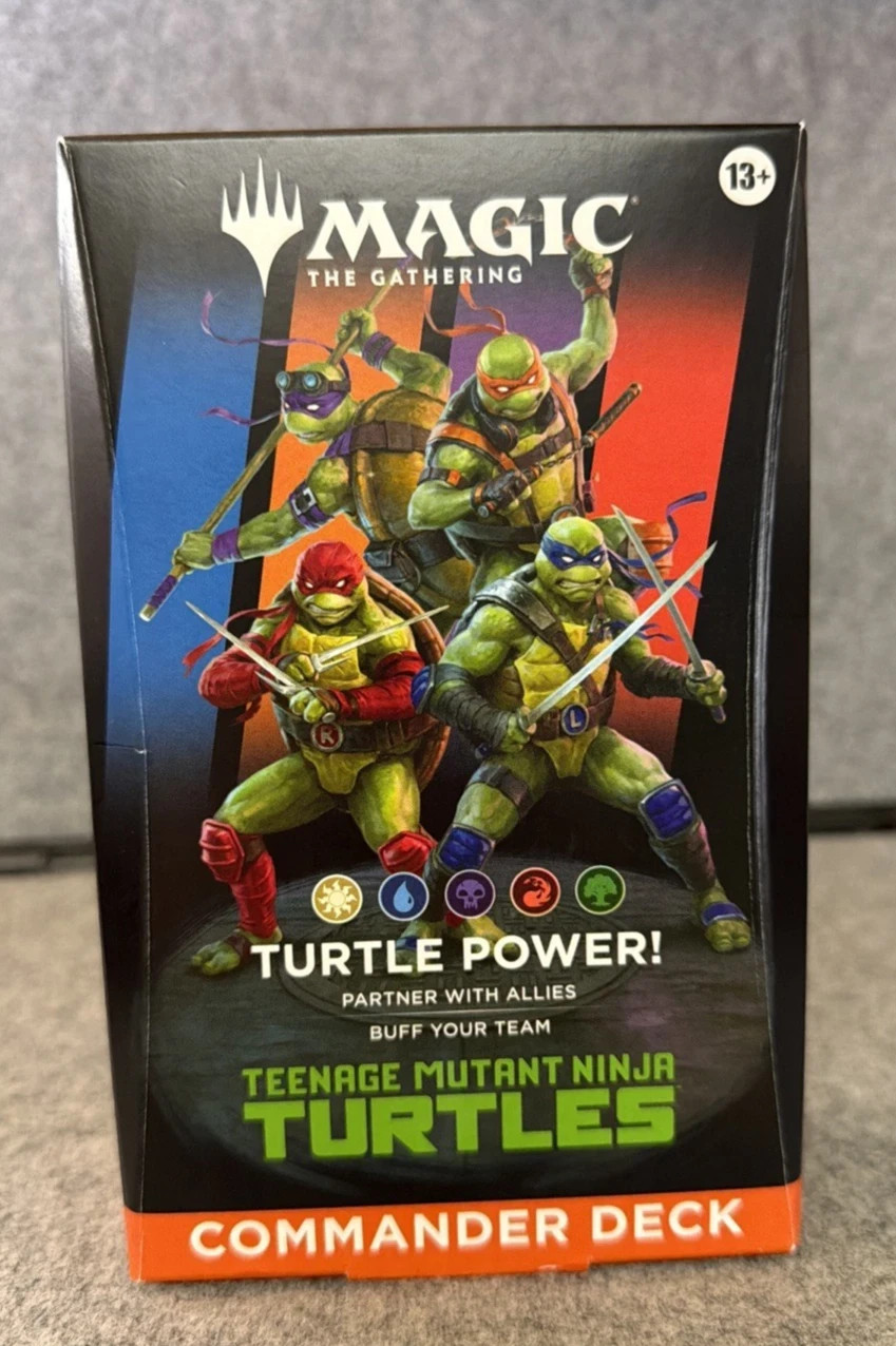 Magic The Gathering -Teenage Mutant Ninja Turtles Commander Deck Turtle Power