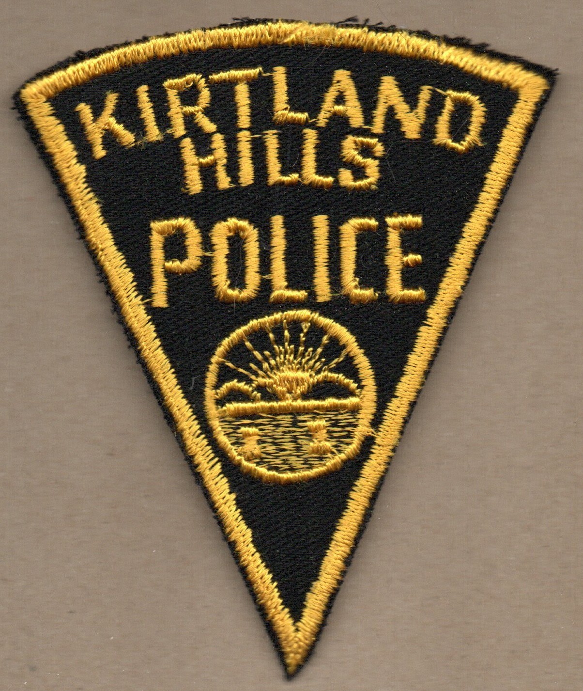 Kirtland Hills (OH) PD Police Patch - Vintage Kirtland Hills (OH) PD Police Patch - Vintage