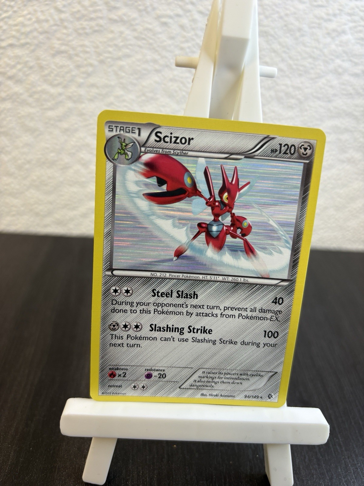 Pokemon Black & White Boundaries Crossed Scizor 94/149