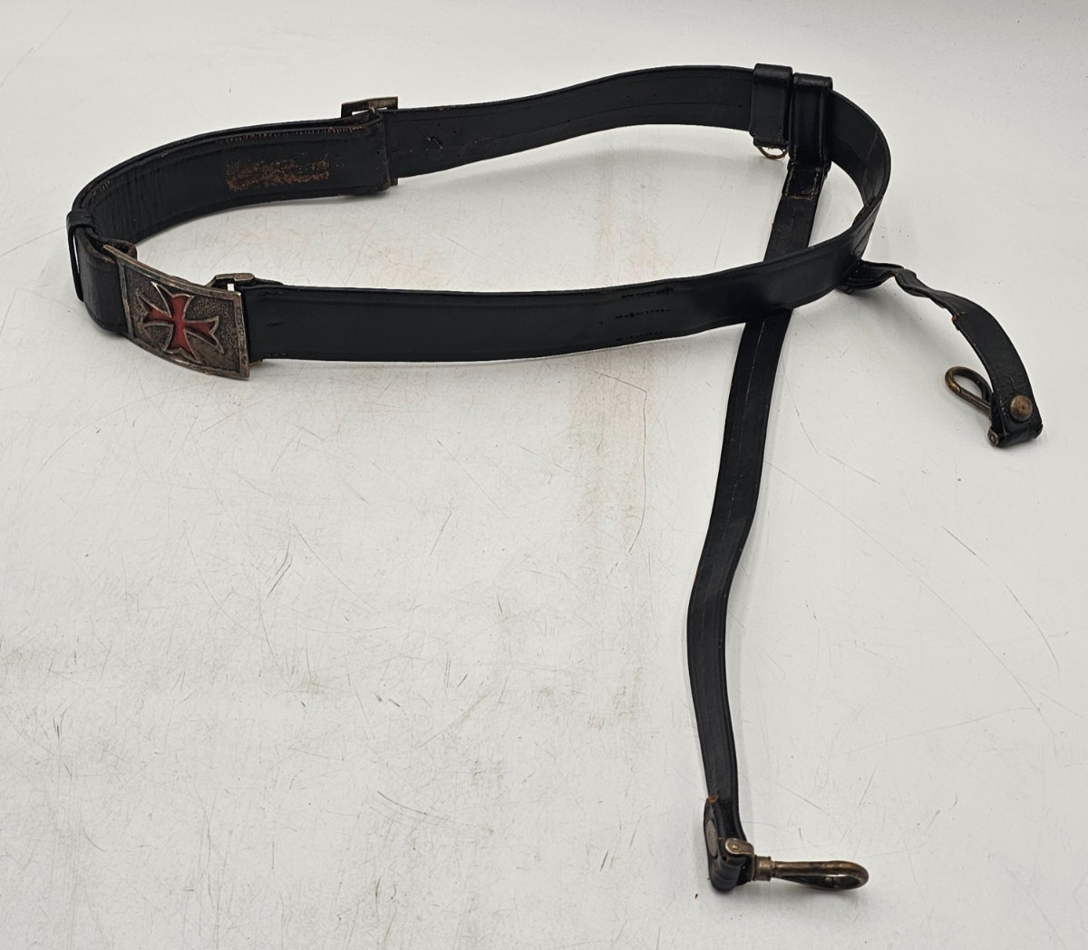 Vintage Ancient Illuse Order Knights of Malta Sword Belt Scotish Character