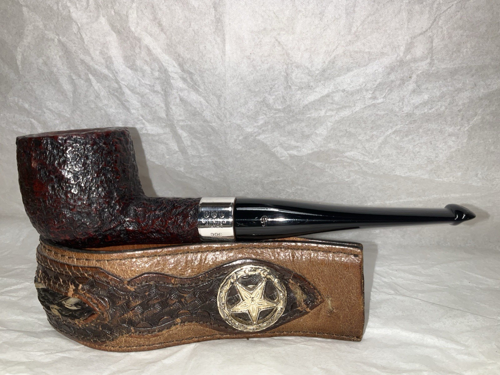 Estate Peterson Donegal Rocky Sterling Silver 606, Professional Restoration Estate Peterson Donegal Rocky Sterling Silver 606, Professional Restoration