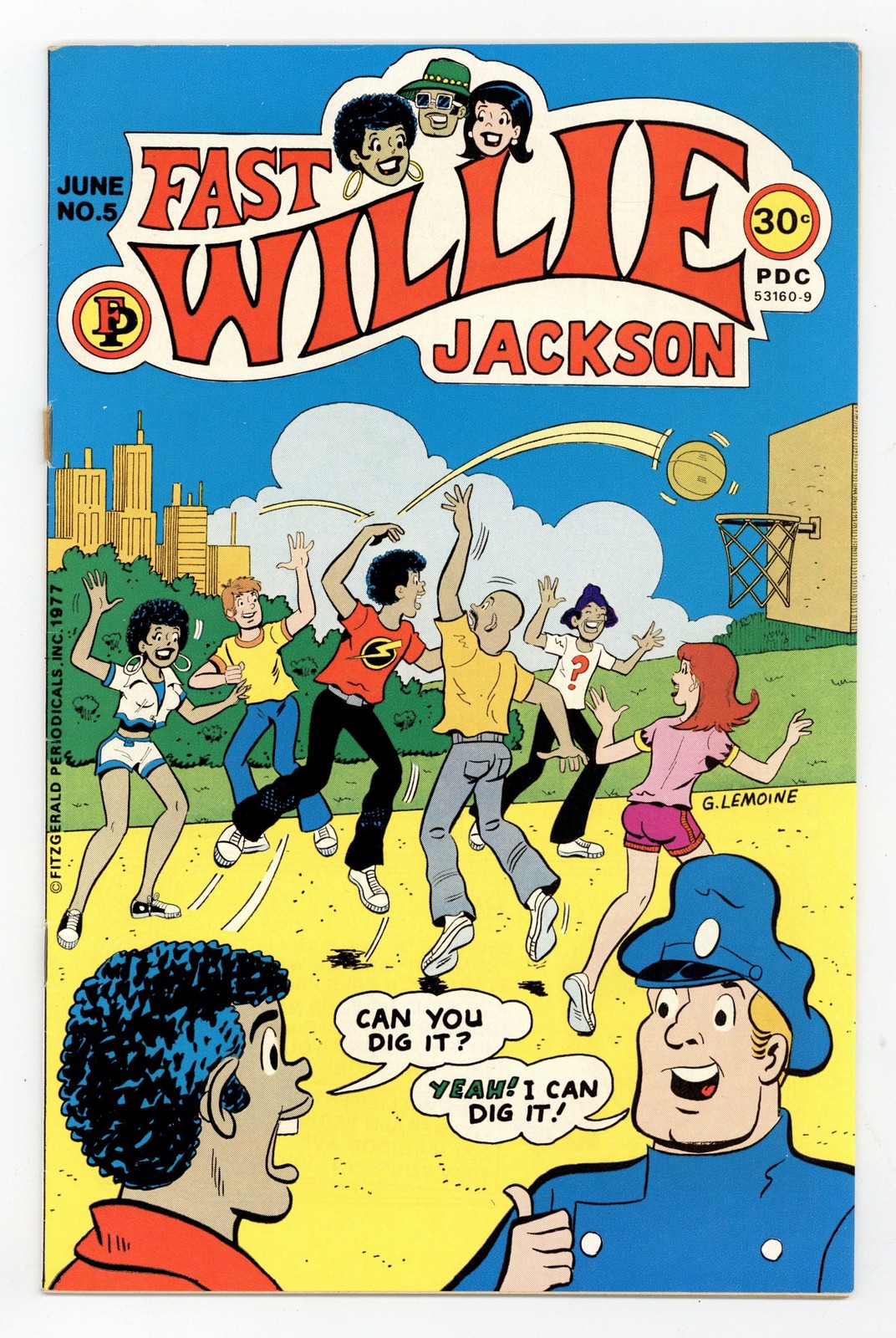 Fast Willie Jackson #5 FN 6.0 1977