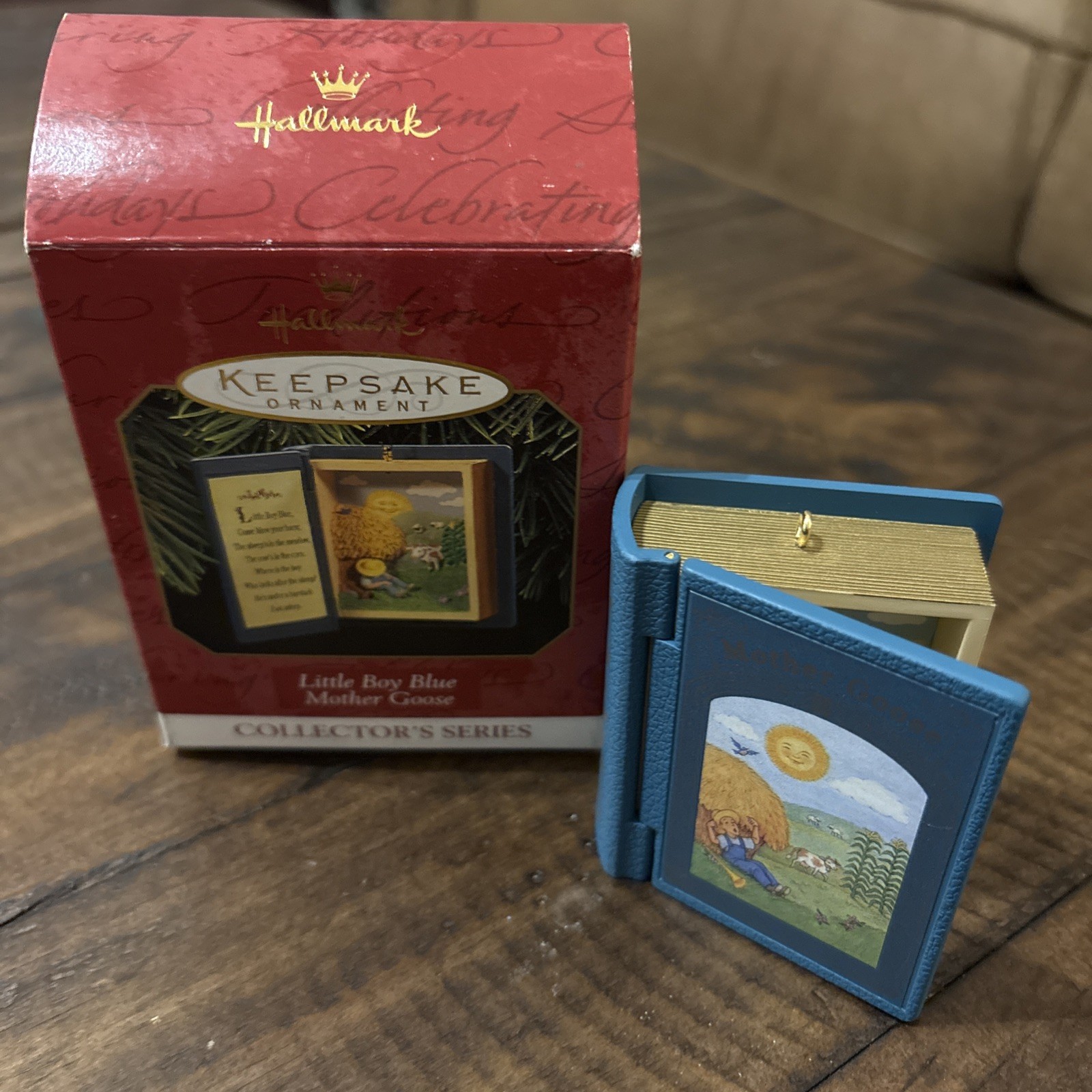 Vtg Hallmark 1997 Keepsake Ornament Collector Series Ornament Little Boy Blue