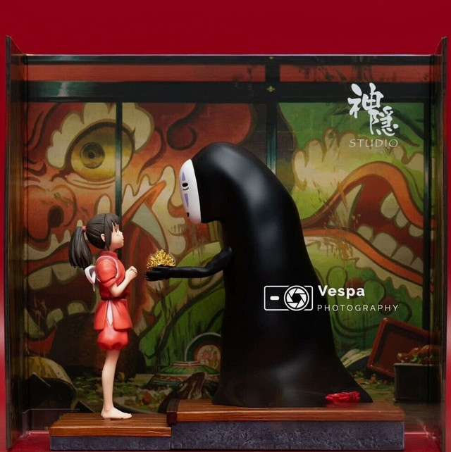 ShenYin Studios Spirited Away ogino chihiro Resin Model No Face man in stock