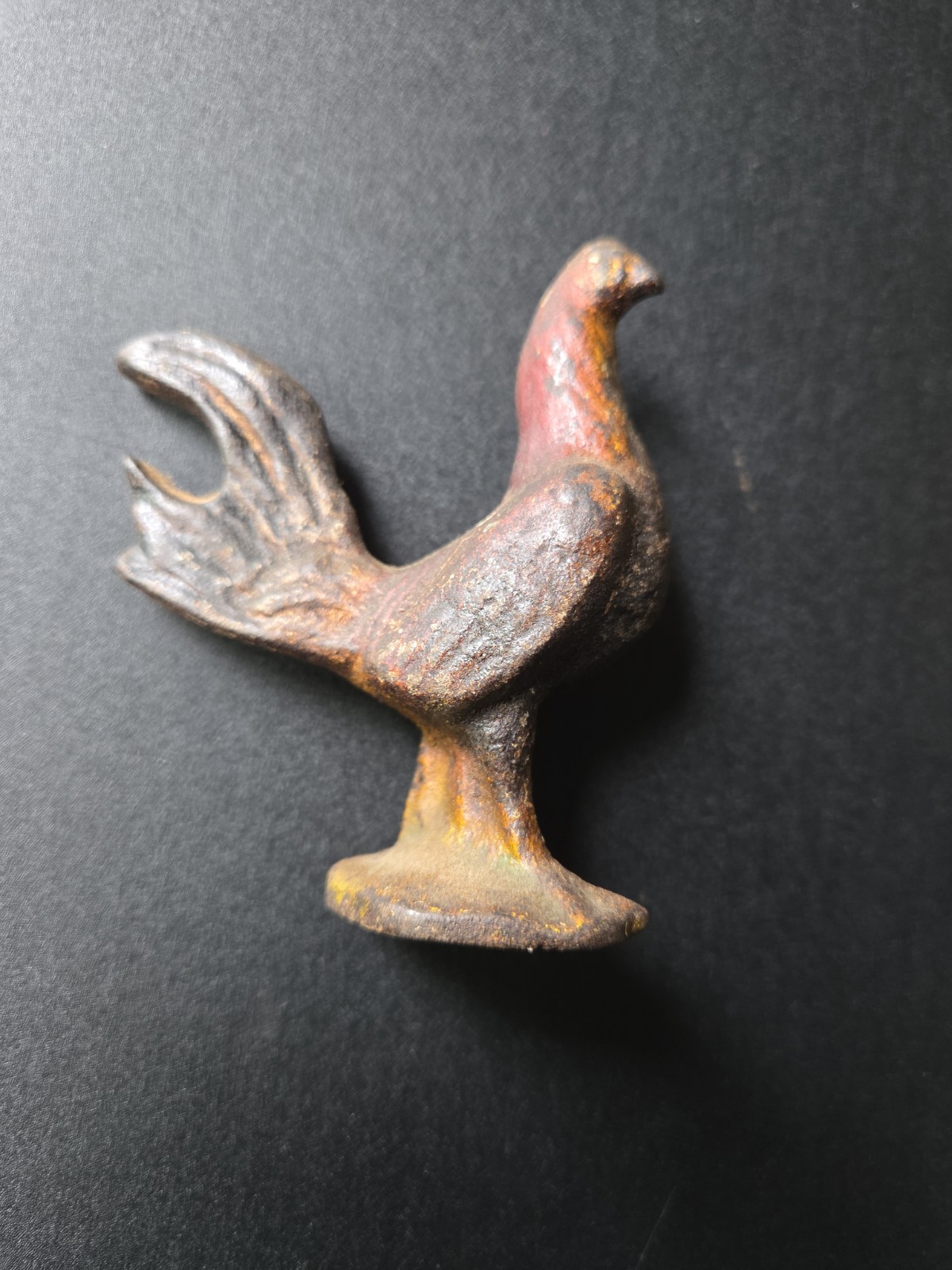 Vintage Old Original Cast Iron Rooster Bottle Opener