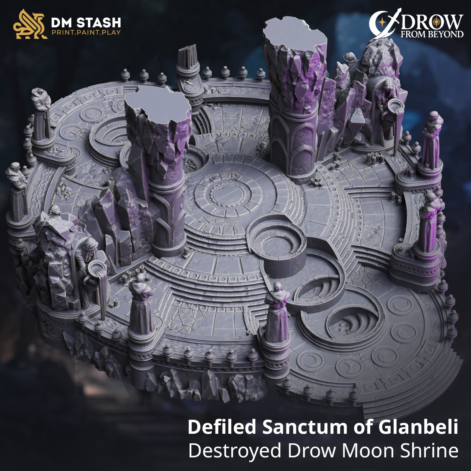 Dm Stash  Sanctum of Glanbeli – Drow Moon Shrine