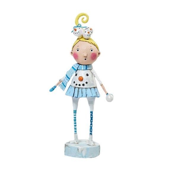 Lori Mitchell Christmas Collection Susie Snowbelle Silver Sweater Figurine 17267 Lori Mitchell Christmas Collection Susie Snowbelle Silver Sweater Figurine 17267