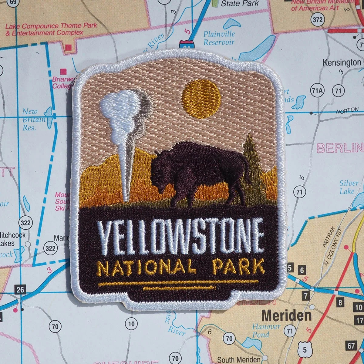 Yellowstone National Park Patch Yellowstone National Park Patch