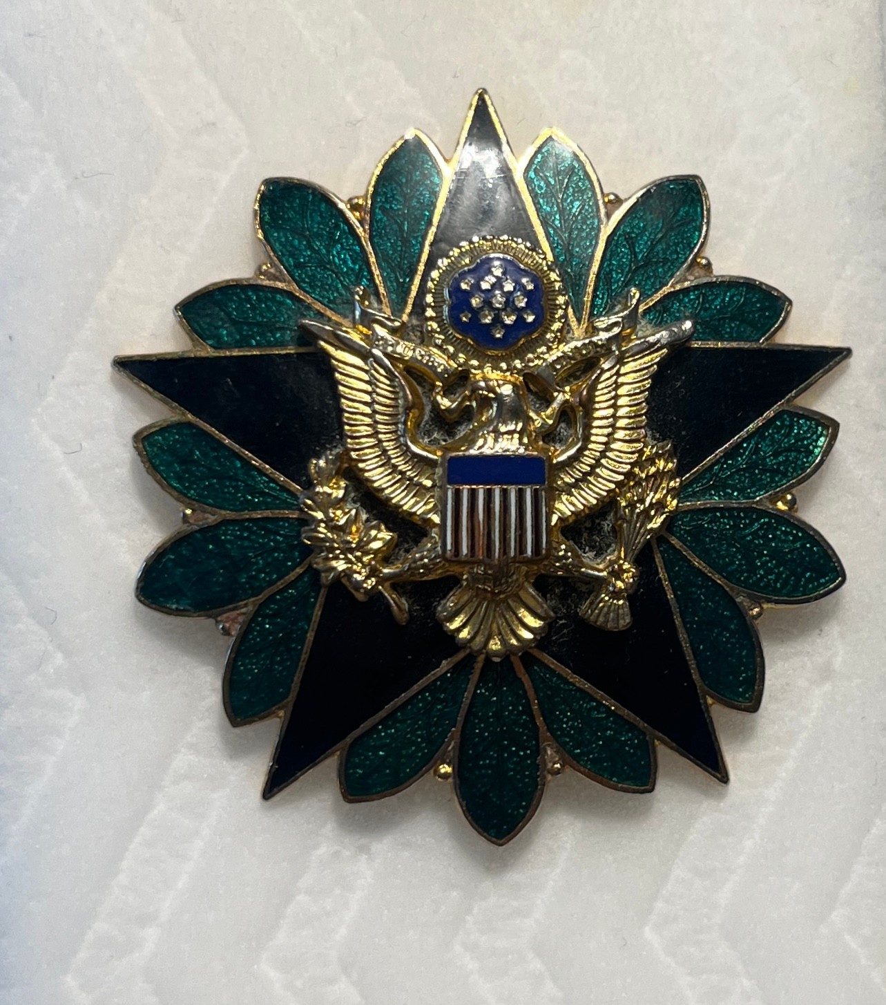 VINTAGE ARMY IDENTIFICATION DRESS BADGE: GENERAL STAFF.