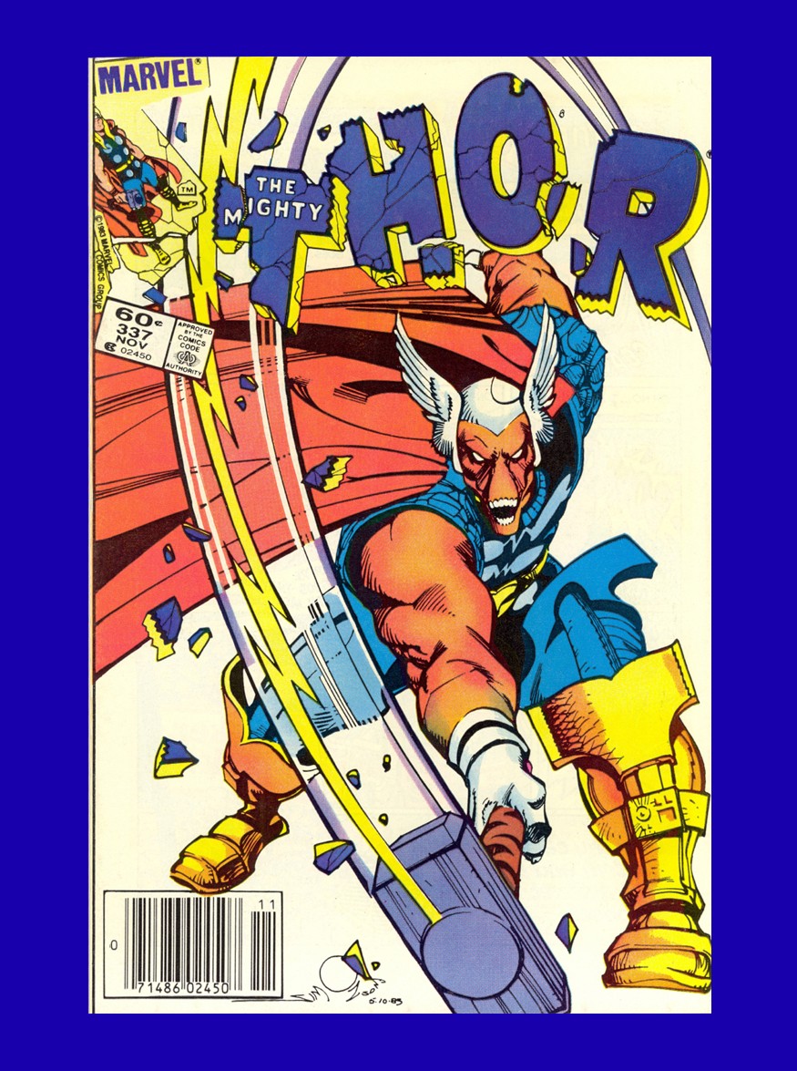 Thor #337 (Newsstand) 1st App of Beta Ray Bill - Nick Fury App - 1983 9.8 NM-MT Thor #337 (Newsstand) 1st App of Beta Ray Bill - Nick Fury App - 1983 9.8 NM-MT