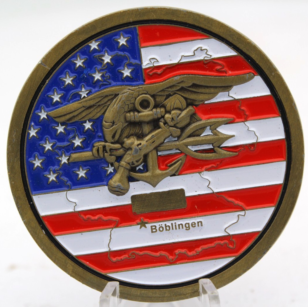 Naval Special Warfare Group Two Detachment Germany Challenge Coin 2\