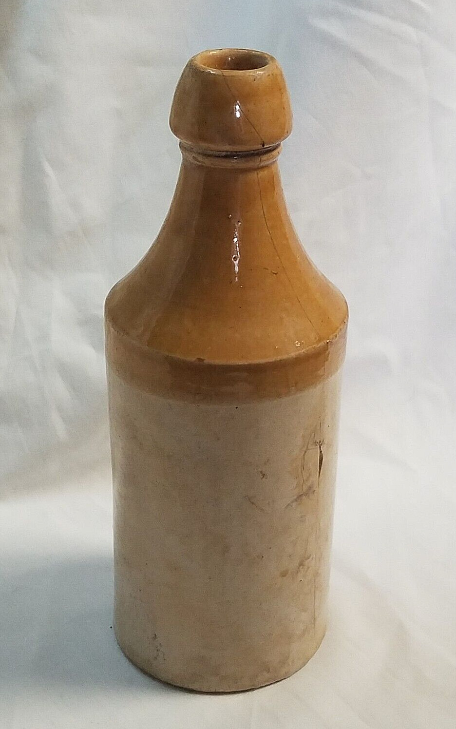 Antique Stoneware Ginger Beer Bottle (Item #4047)