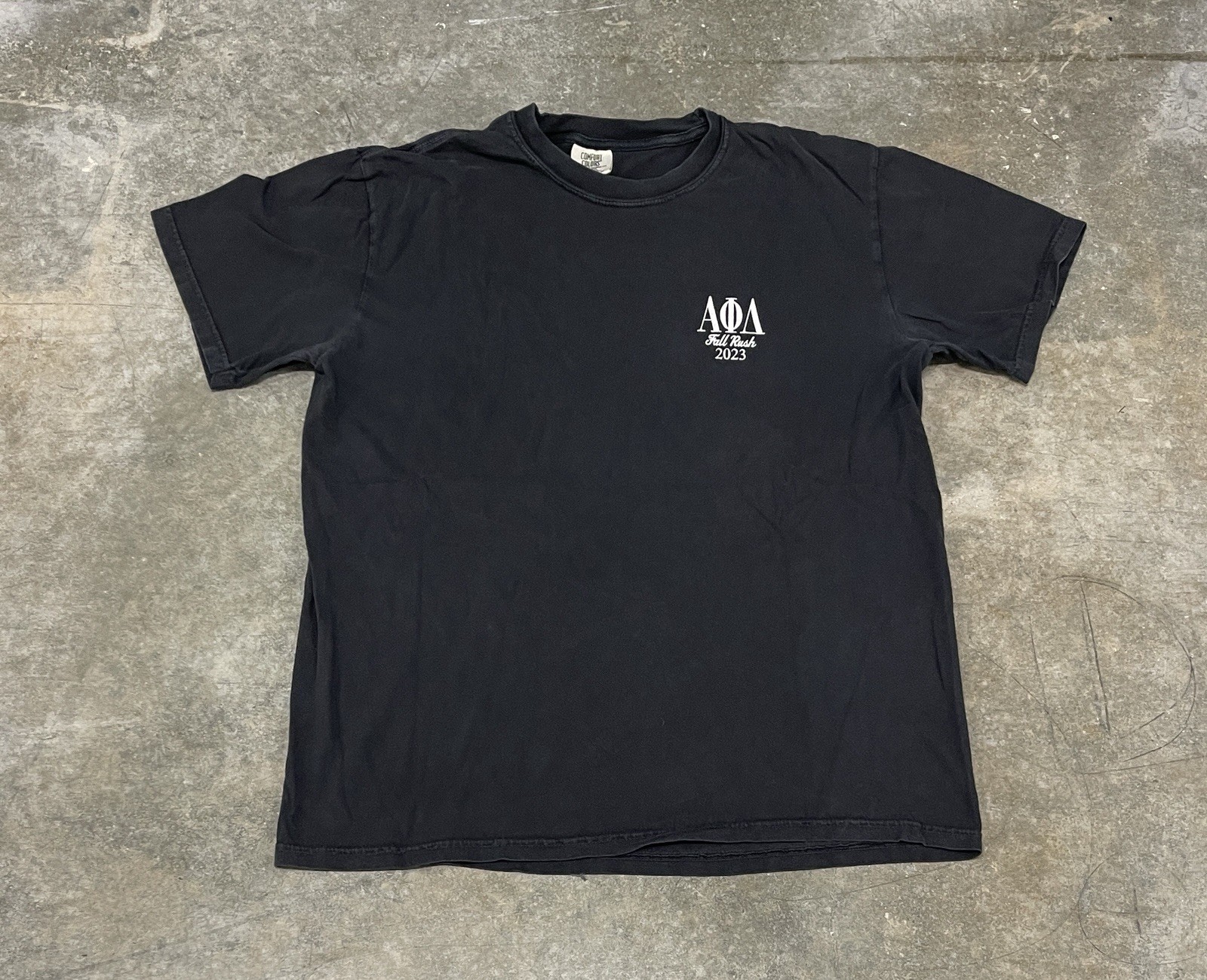 Alpha Phi Omega Fraternity Sorority Fall Rush 2023 Frank Sinatra T-Shirt Large Alpha Phi Omega Fraternity Sorority Fall Rush 2023 Frank Sinatra T-Shirt Large