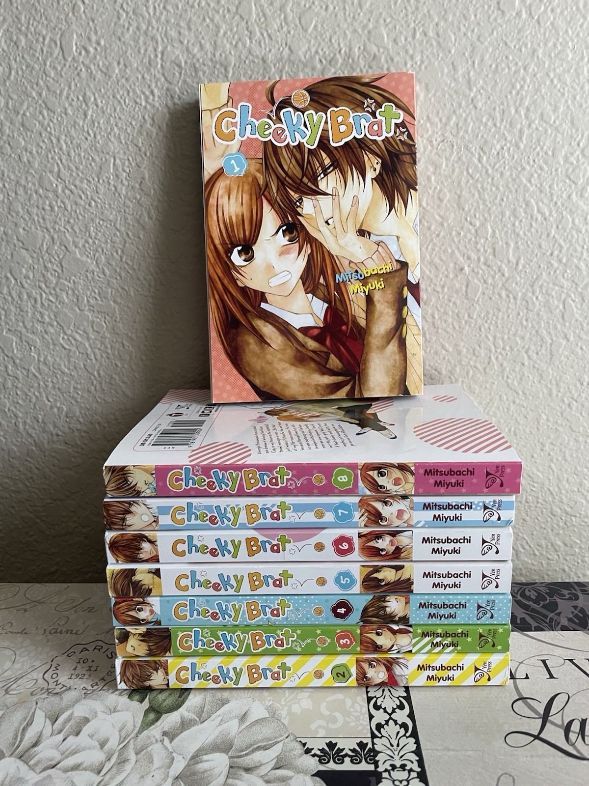 Cheeky Brat Manga Set Vol 1-8 English NEW Cheeky Brat Manga Set Vol 1-8 English NEW