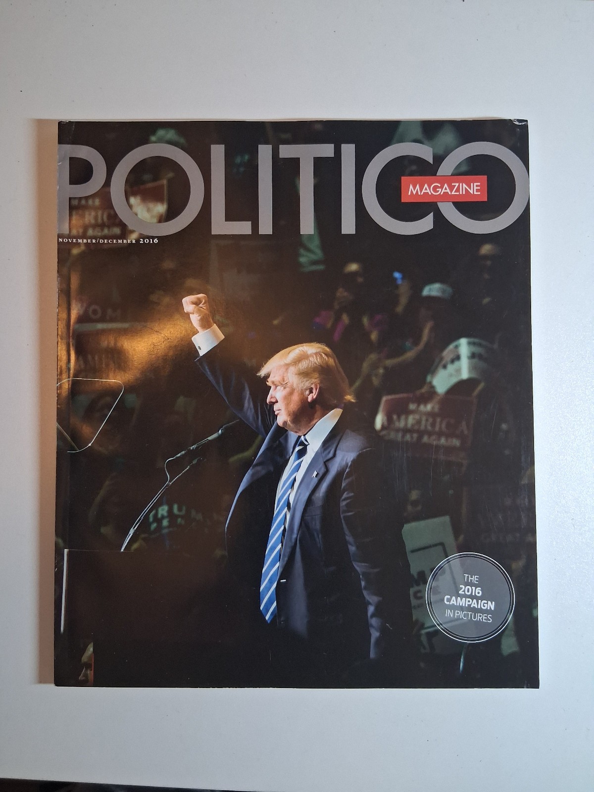 New Donald TRUMP Politico Magazine 2016  SPECIAL COMMEMORATIVE ISSUE
