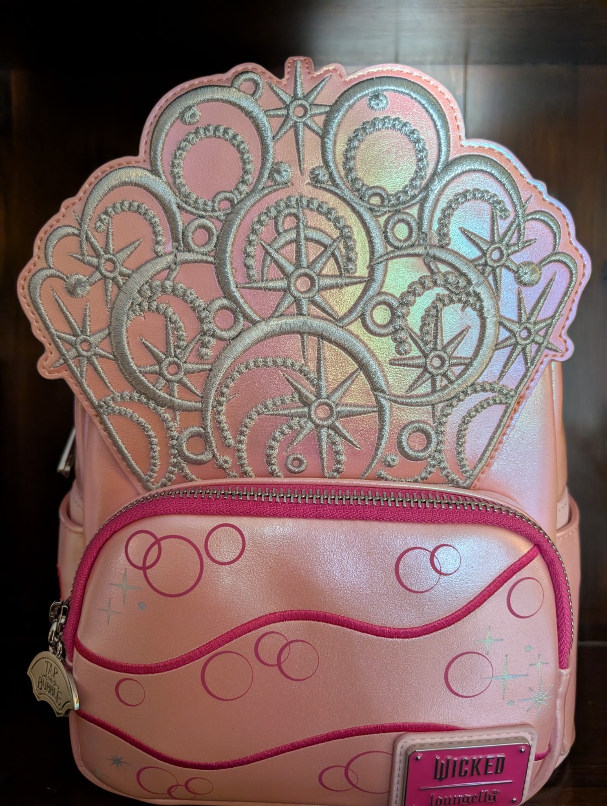 Loungefly Glinda Witch Wicked for Good Cosplay Mini Backpack NEW With Tags