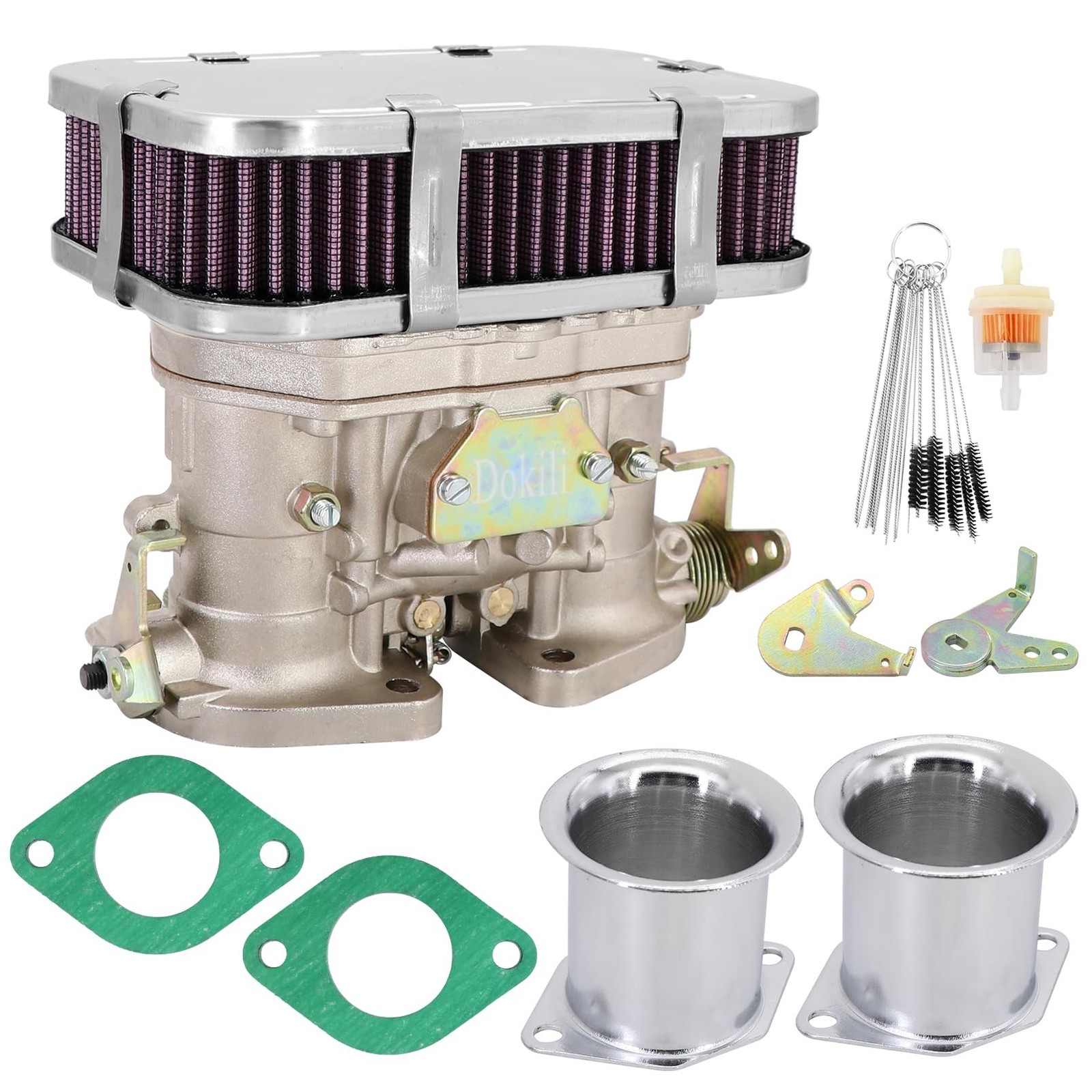 Dokili Carburetor Assembly Replacement for 44 IDF Weber 2 BARREL 44mm VW Beet... Dokili Carburetor Assembly Replacement for 44 IDF Weber 2 BARREL 44mm VW Beet...