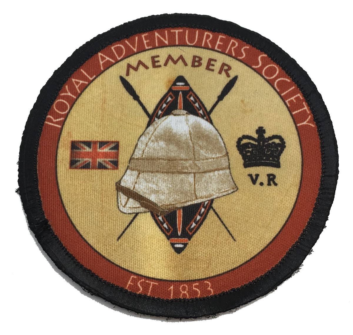 Royal Adventurers Society Morale Patch Tactical Military Army Badge British