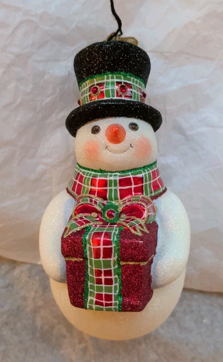 Snowman Ornament By Reed And Barton Snowman Ornament By Reed And Barton
