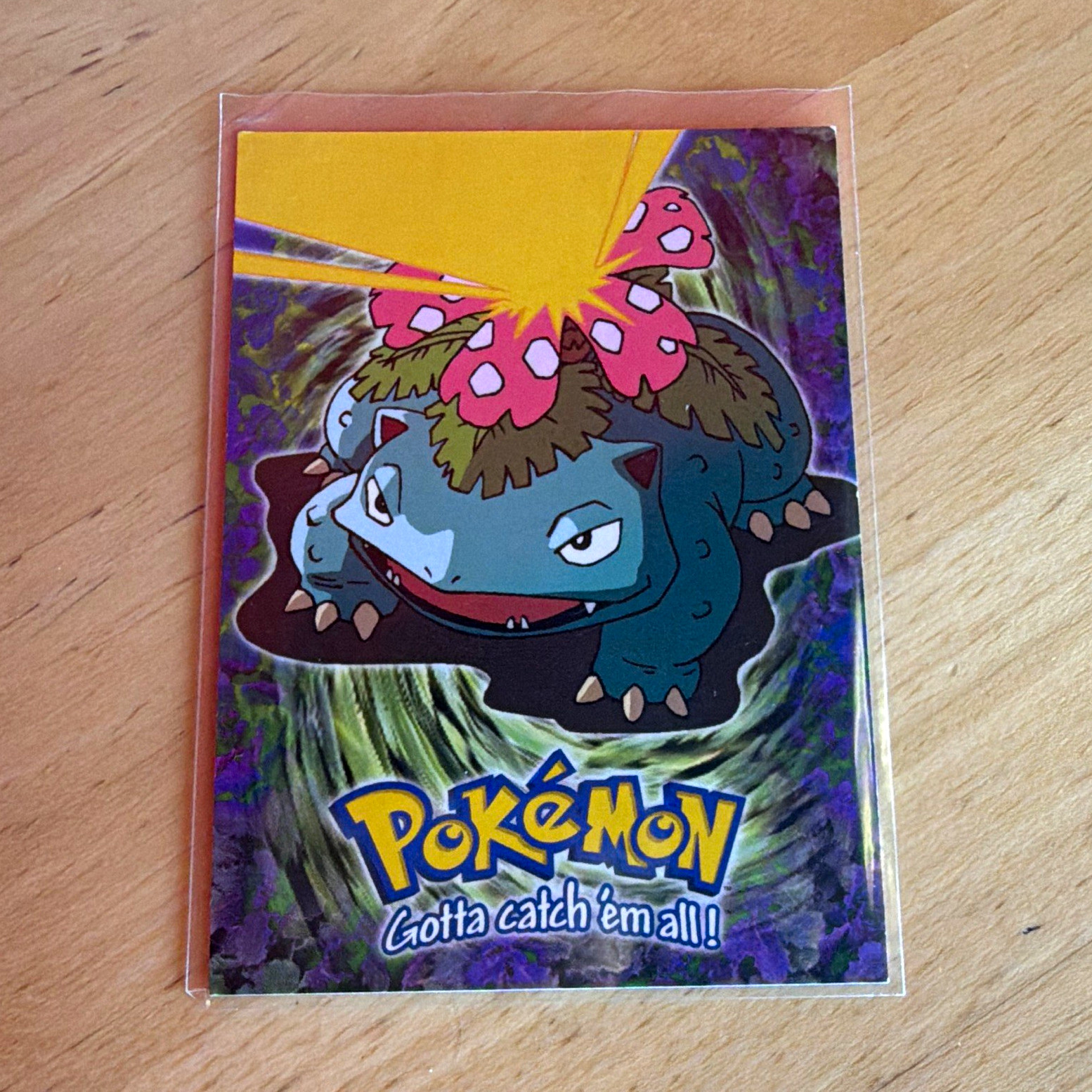 Topps 1999 Pokémon Stage 3 #03 Venusaur Insert Trading Card E3/12
