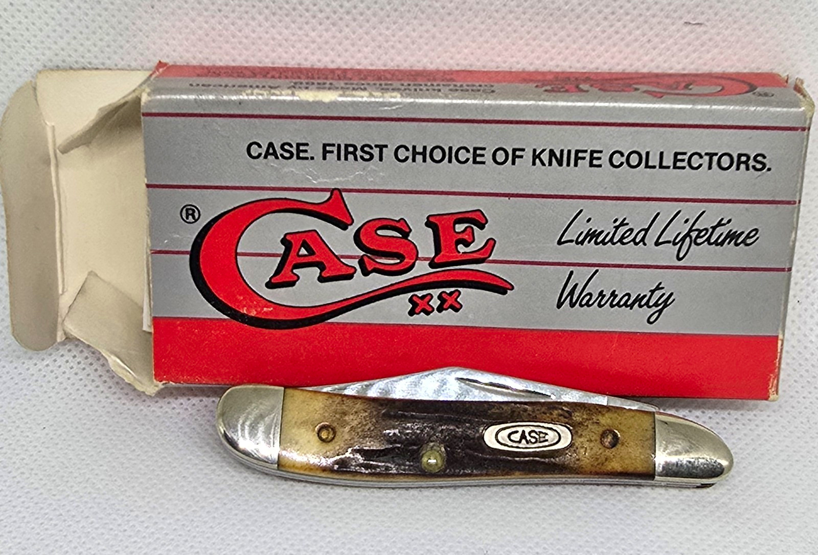 Vintage 1995 W.R. Case & Sons Pocket Knife Complete Collector's Set Case XX HTF