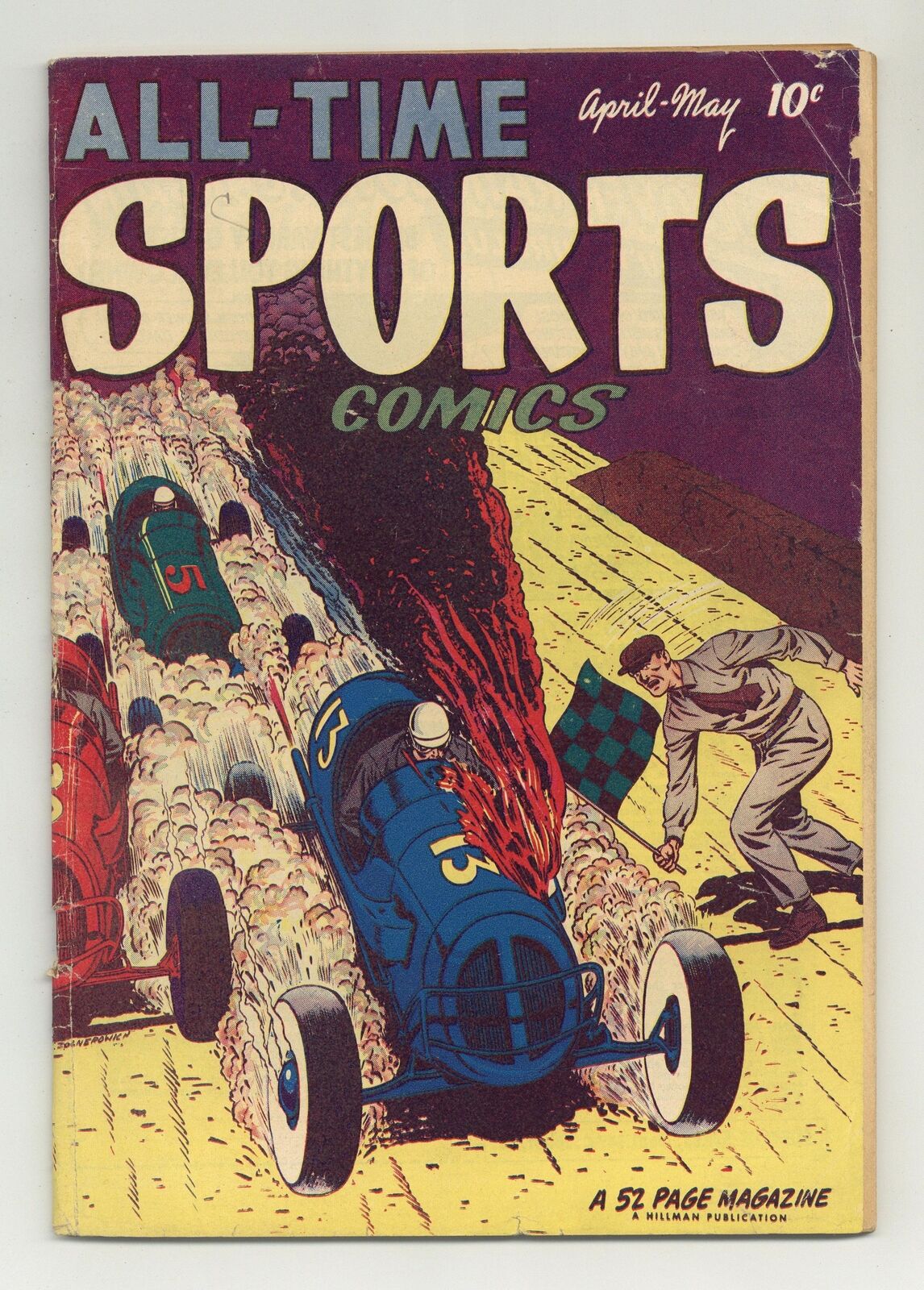 All Time Sports Comics #4 GD 2.0 1949