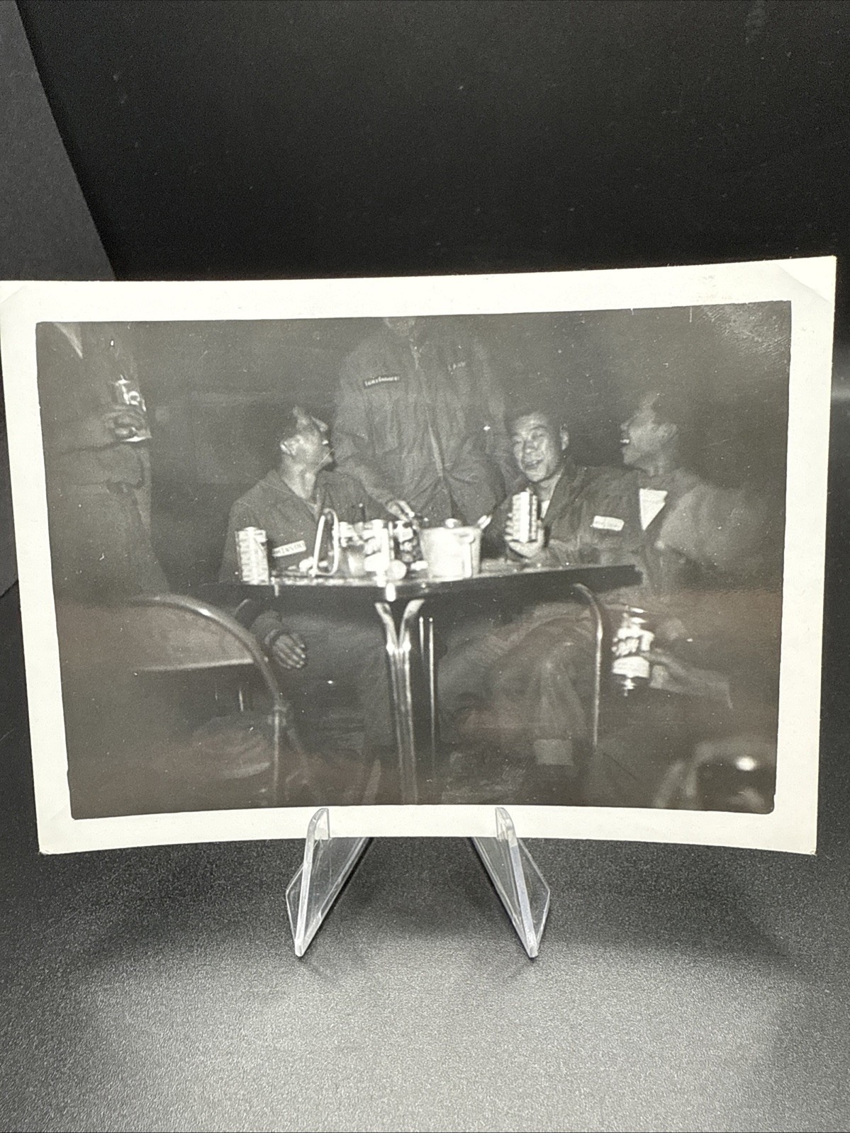 Military Photo: Men Drinking And Partying, Interest, Soldiers, Beer