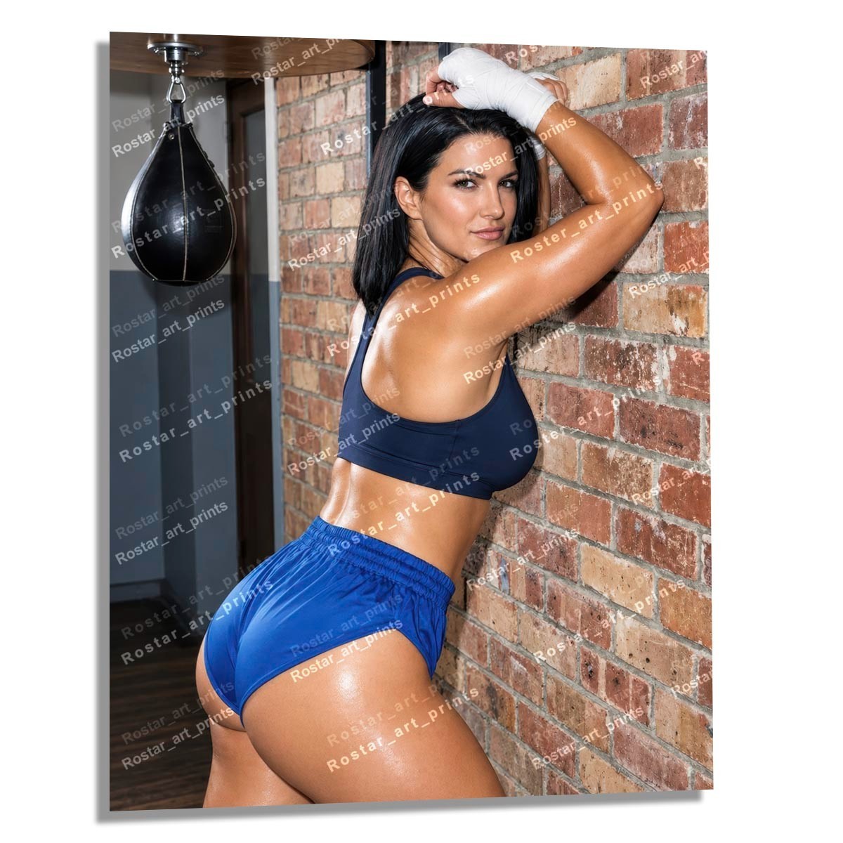 8x10 GINA CARANO RARE Early MMA Sexy Workout EXCLUSIVE HQ+ Photo Print GCO002