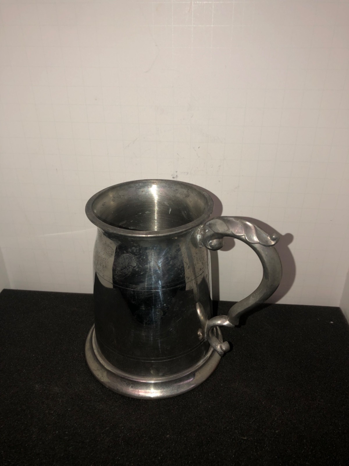 Leonard Eales of Sheffield English Pewter Tankard
