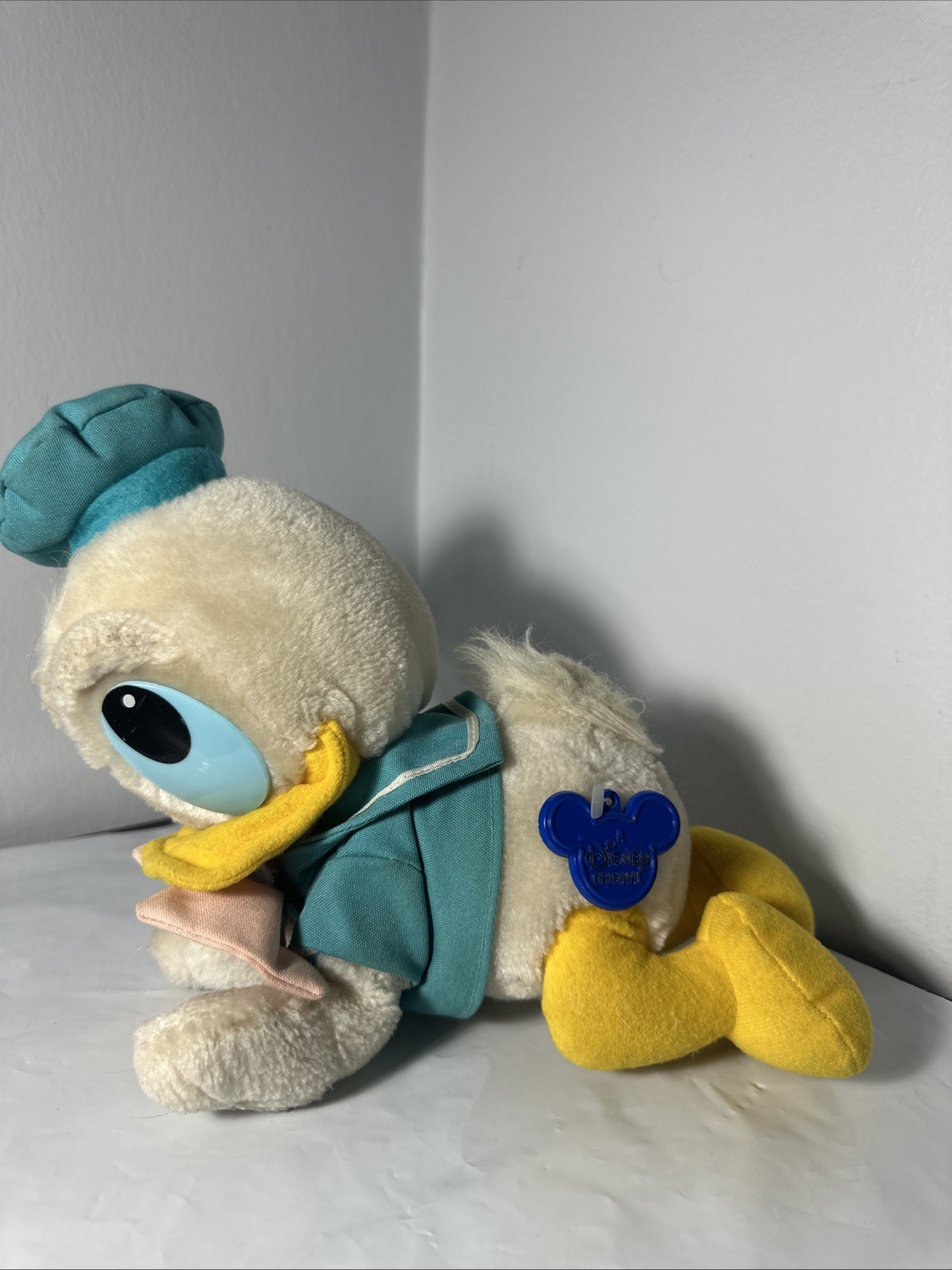 Vintage 1984 Disney Originals Baby Donald Duck Plush Stuffed Animal With Tag Vintage 1984 Disney Originals Baby Donald Duck Plush Stuffed Animal With Tag