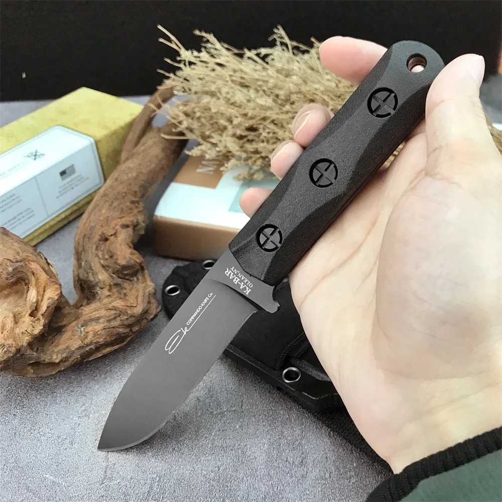 Ka-Bar EK51 Short Drop Point Fighting Knife 5\
