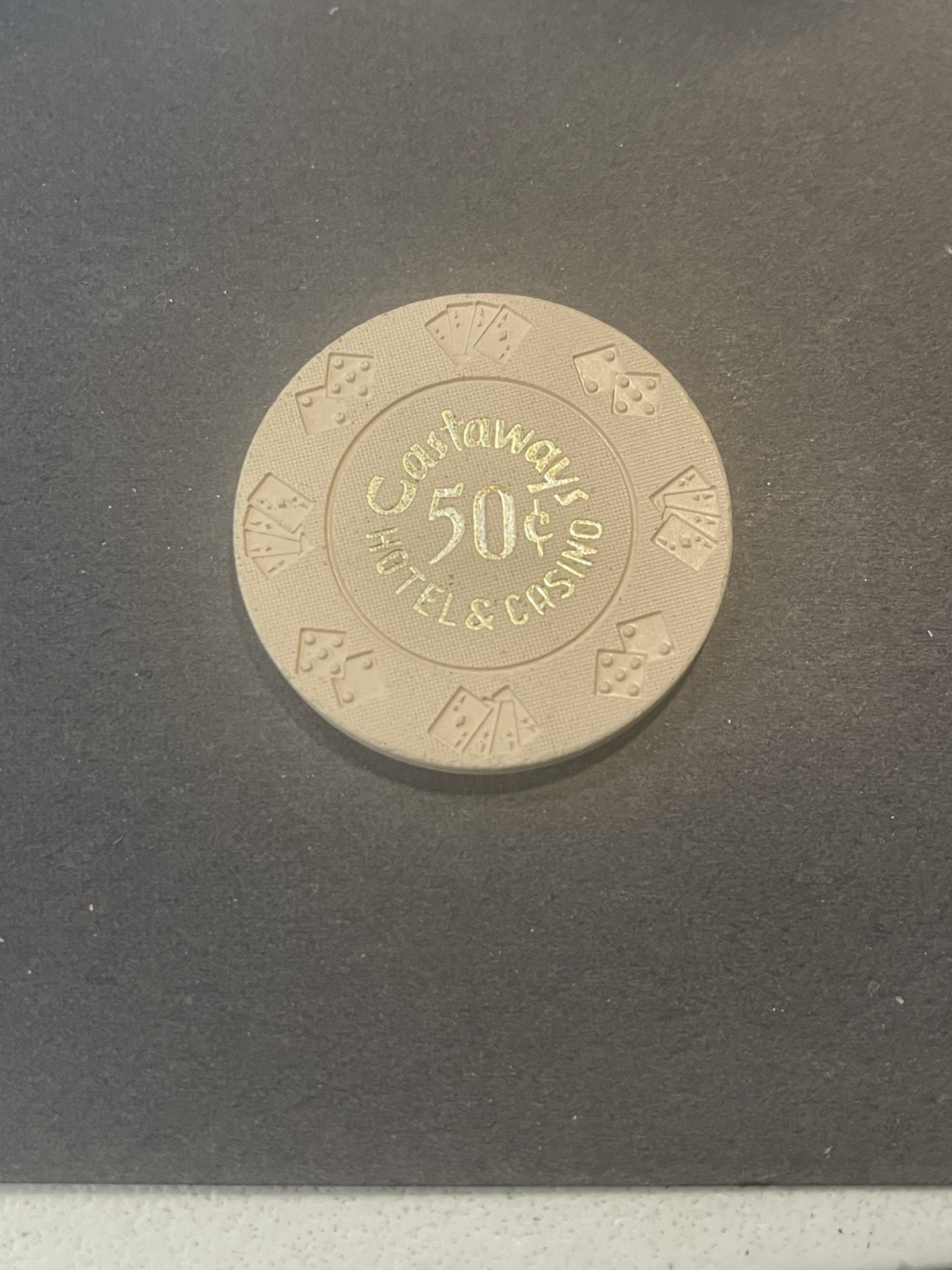 Castaways Hotel Casino Las Vegas Nevada $.50 Chip Castaways Hotel Casino Las Vegas Nevada $.50 Chip