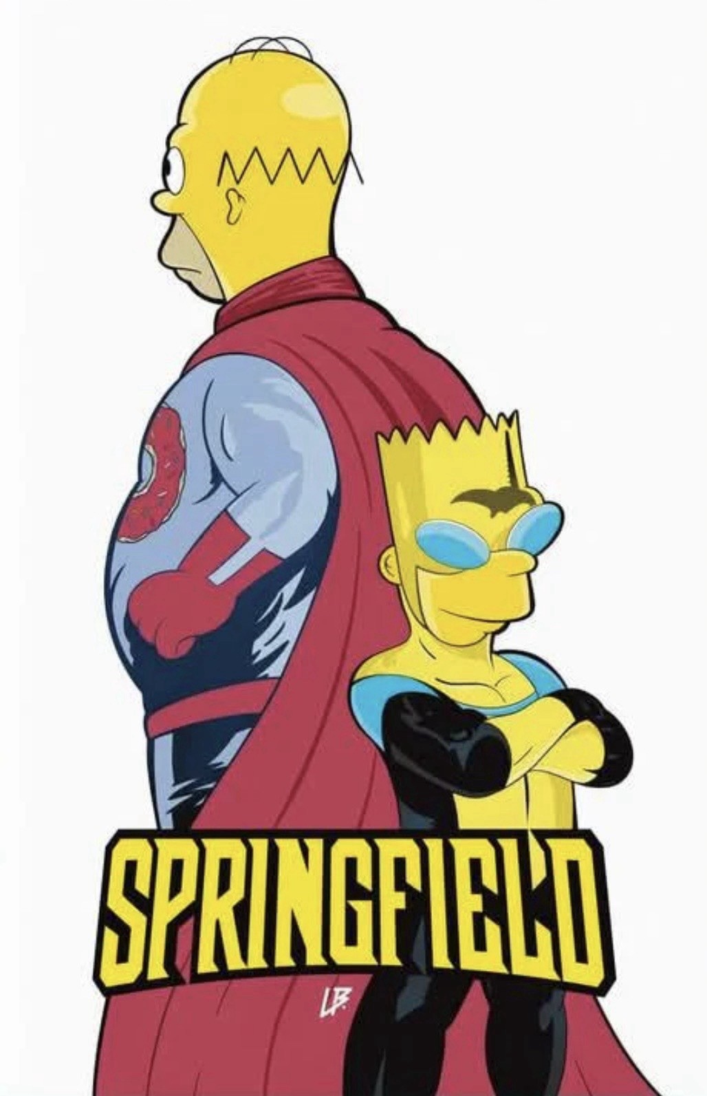FAME MATT GROENING MEGACON LTD 100 LLOYD BAILEY SIMPSONS INVINCIBLE COA VF/NM