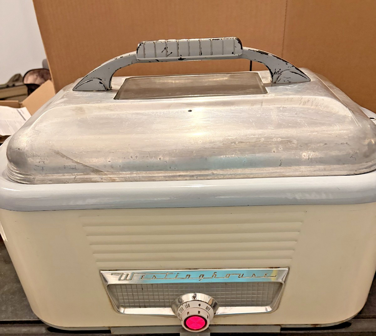 Vintage Westinghouse Electric Roaster Oven 1950s Mid Century Working 21 Vintage Westinghouse Electric Roaster Oven 1950s Mid Century Working 21