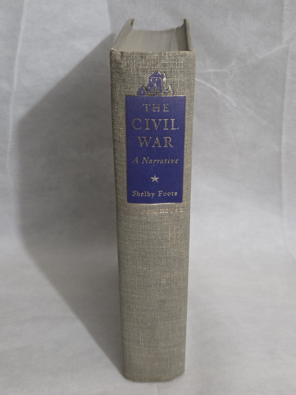 1958 Shelby Foote Civil War Volume 1 - True First Edition, First Printing
