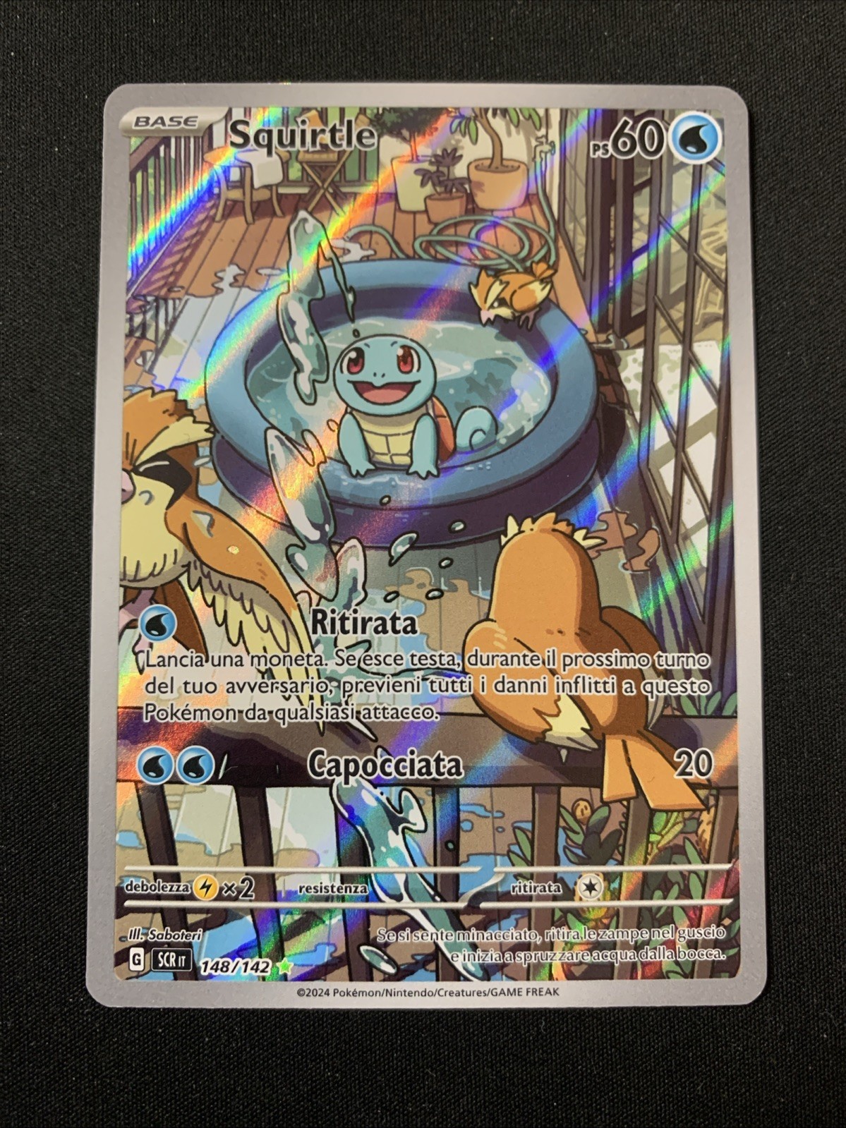 Pokemon TCG SQUIRTLE ASTRAL CROWN 148/142 - ITA ITALIAN