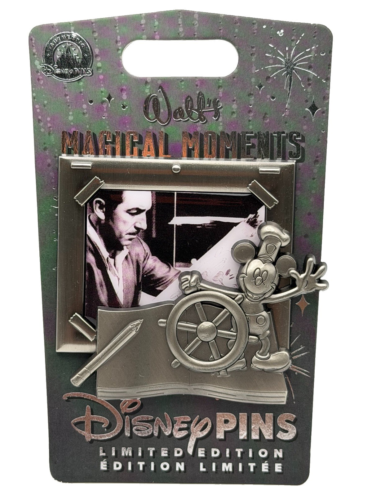 Disney Walt’s Magical Moments Series Pin 2026 Steam Boat Mickey #1 of 12 LE 2500 Disney Walt’s Magical Moments Series Pin 2026 Steam Boat Mickey #1 of 12 LE 2500