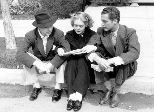 Twentieth Century Fox players Jack Haley Alice Faye Michael W- 1928 Old Photo