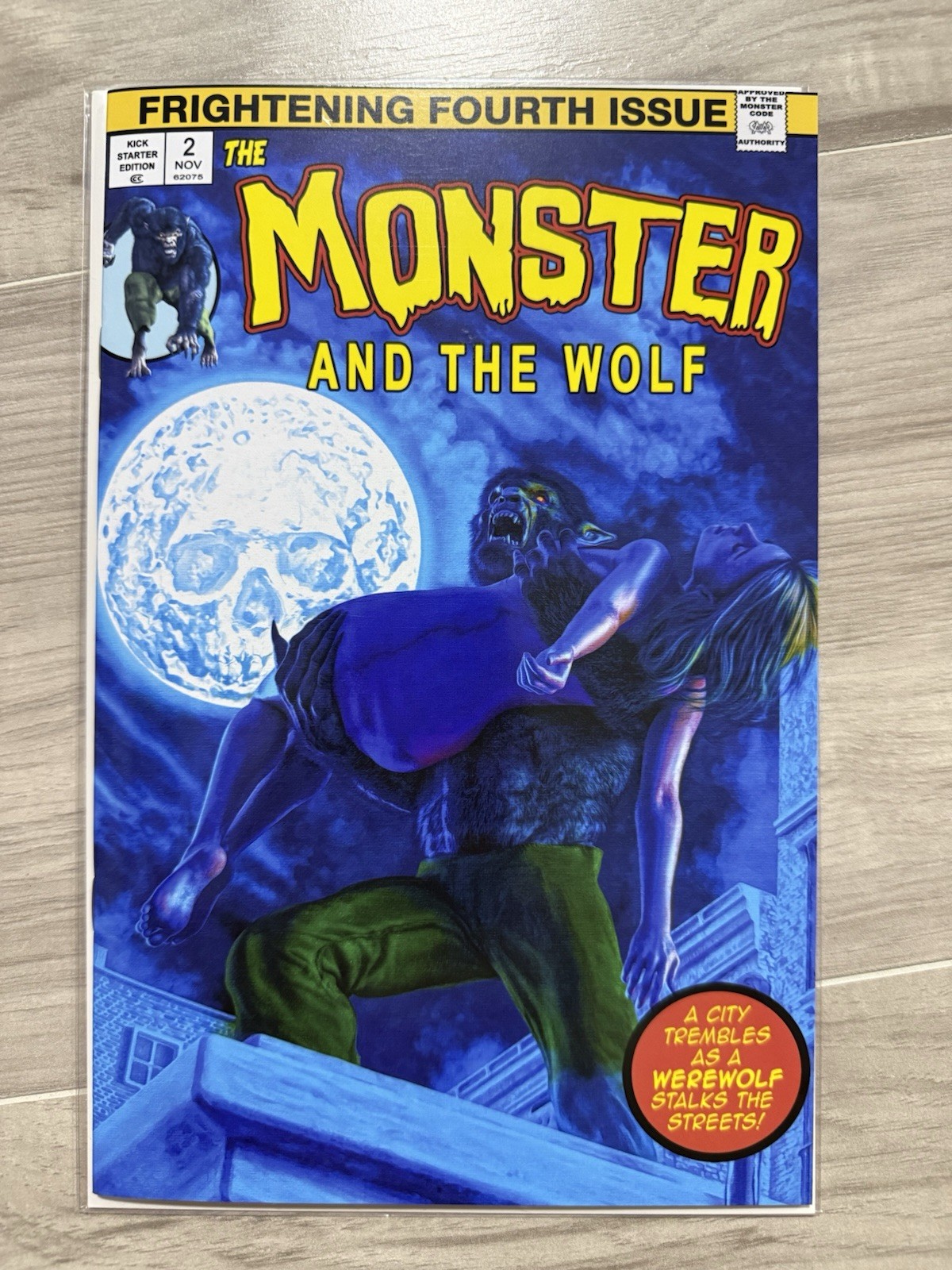 MARK SPEARS THE MONSTER & THE WOLF #2 KICKSTARTER COVER 2E LIMITED TO 200 NM MARK SPEARS THE MONSTER & THE WOLF #2 KICKSTARTER COVER 2E LIMITED TO 200 NM