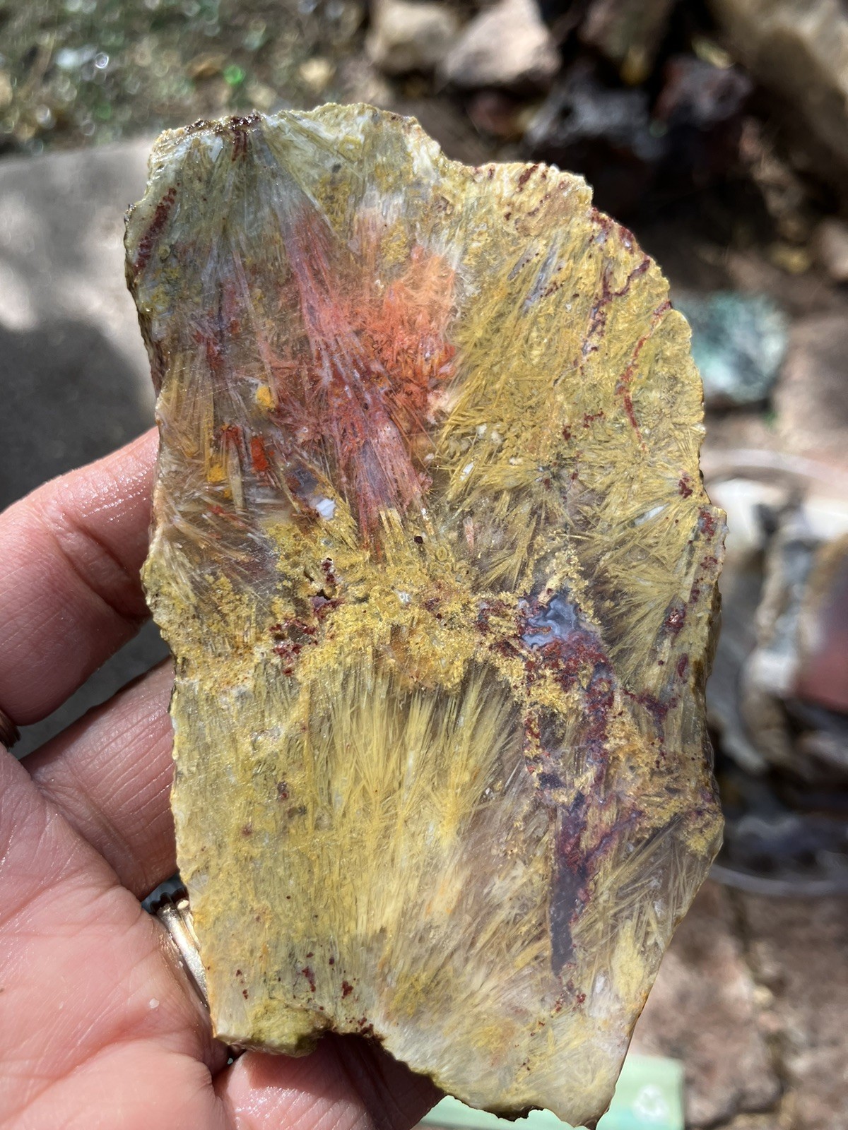Sagenite Slab