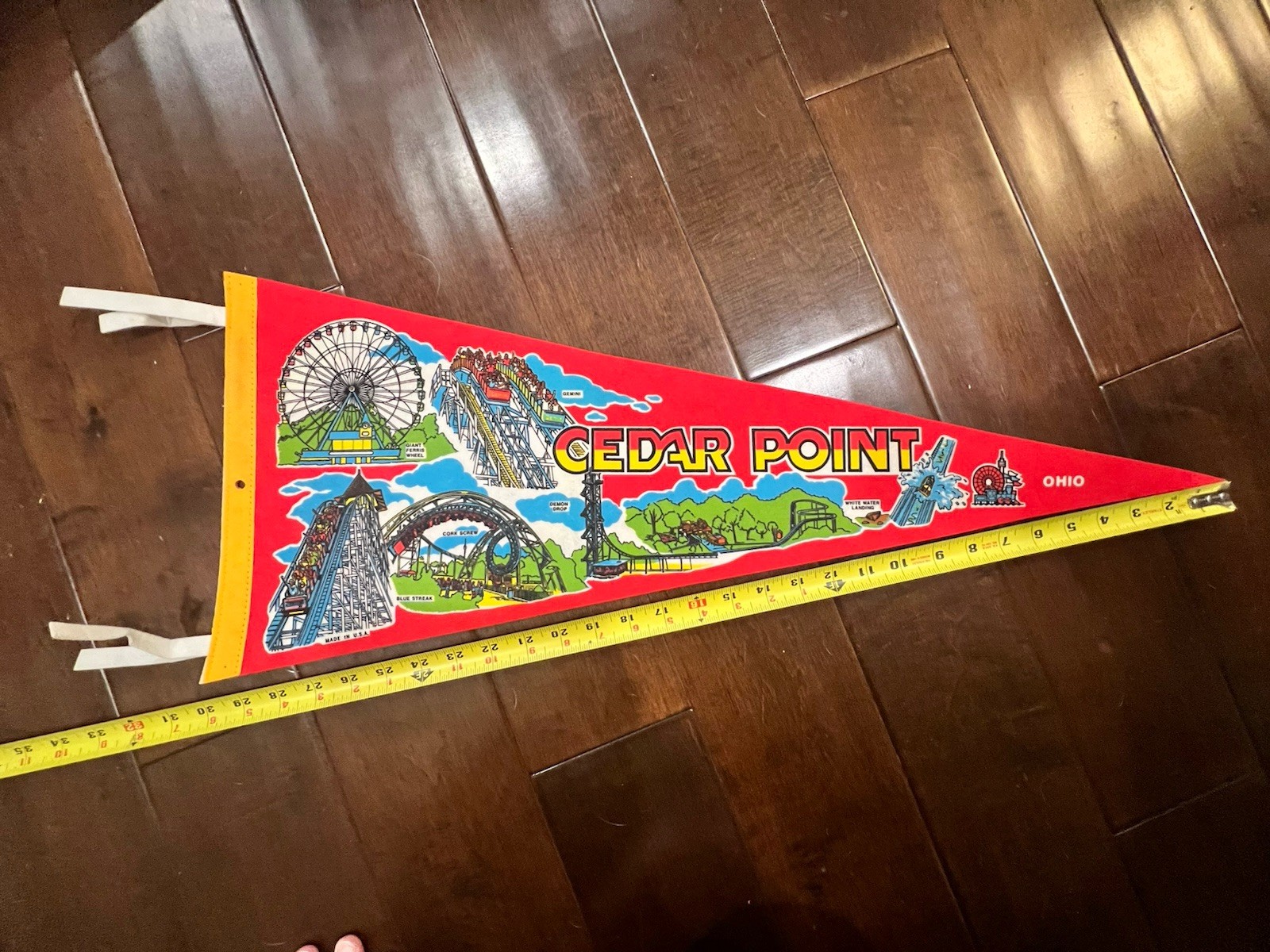 Cedar Point Ohio Full Size Pennant