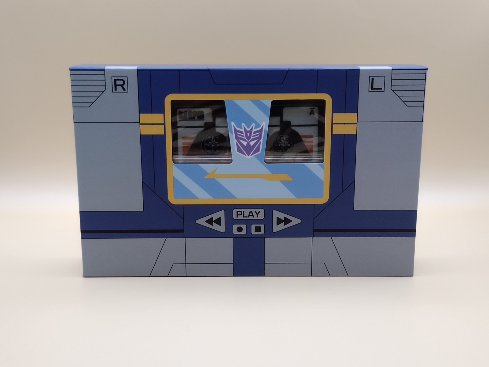 NEW SDCC 2026 RPM x Yesterdays Transformers Soundtrack Laserbeak Cassette + Pins