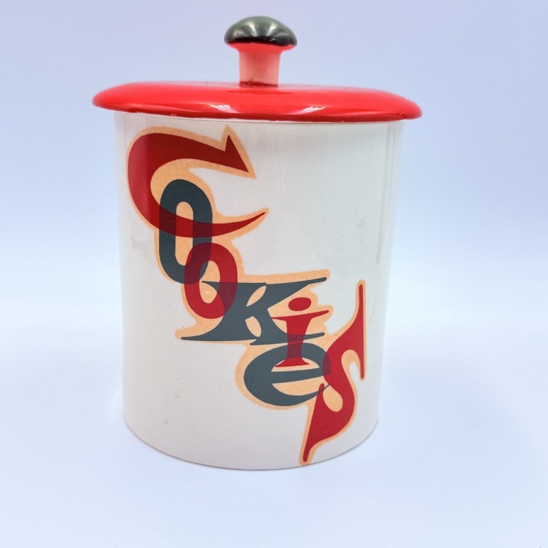 VINTAGE C1960 HOLT HOWARD CHRISTMAS COOKIE JAR - No Santa VINTAGE C1960 HOLT HOWARD CHRISTMAS COOKIE JAR - No Santa