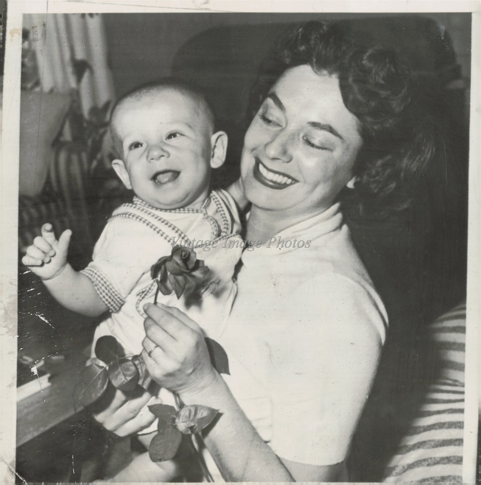 1953 Hollywood California Ruth Roman Richard Photo 6x8