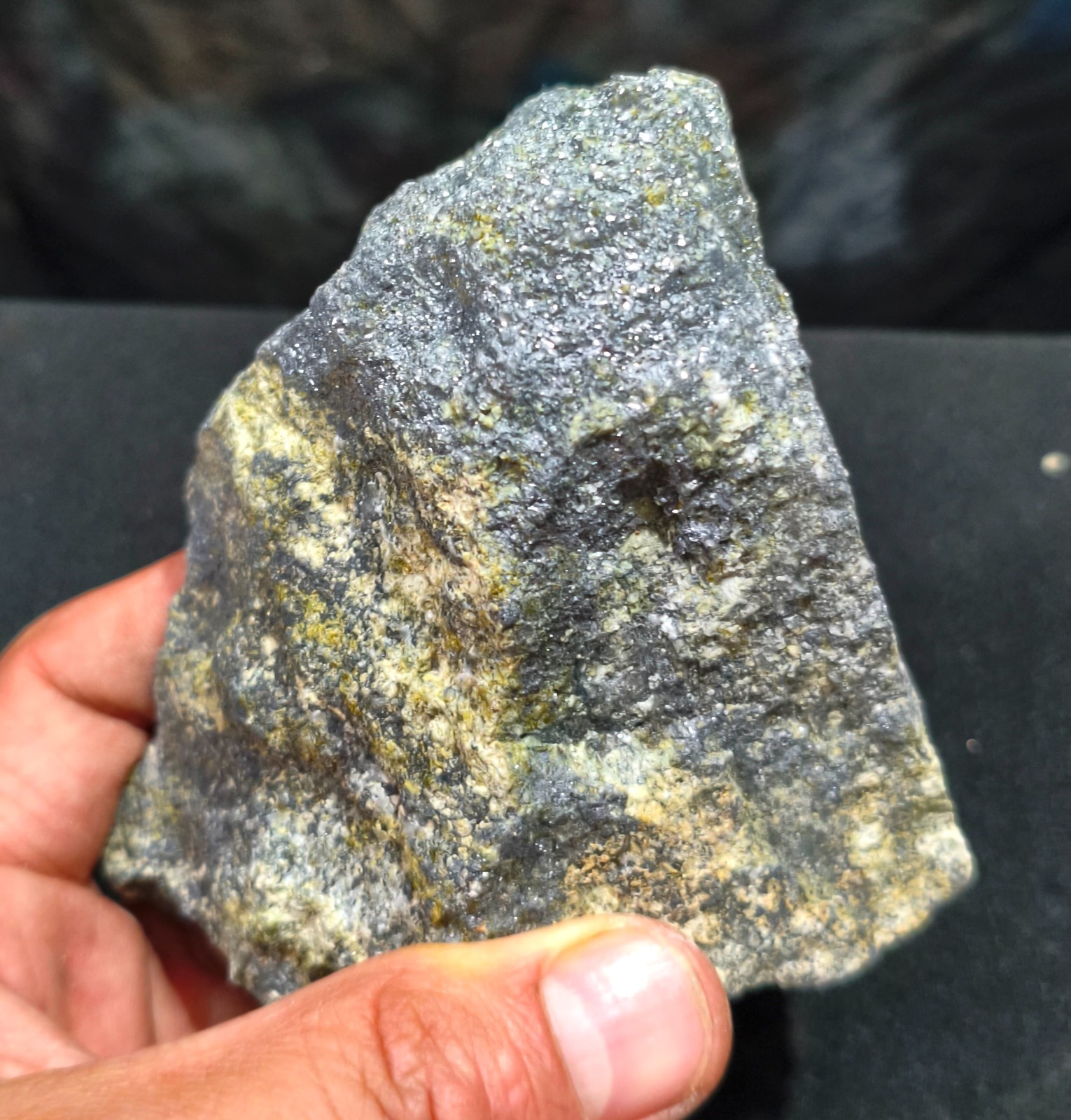 2 Lb 2.25 Oz Big Massive Galena Lead Ore