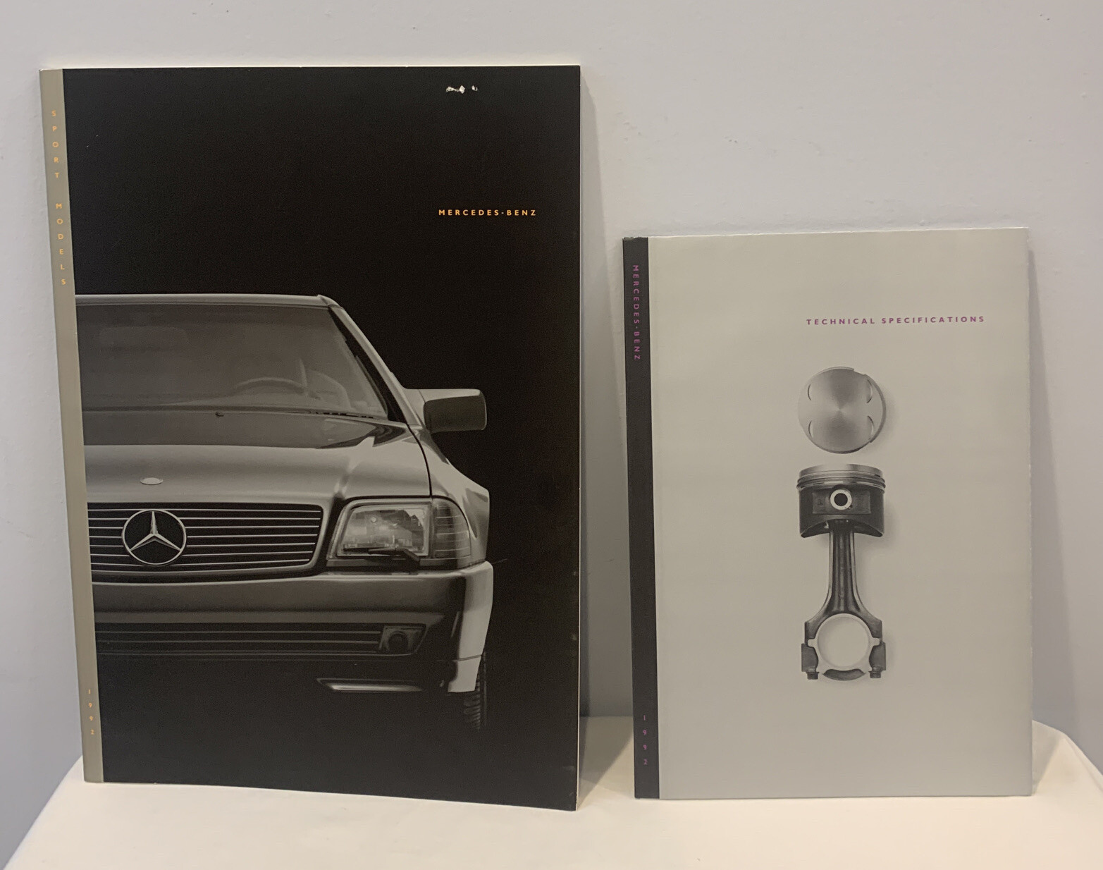 1992 Mercedes Benz Sport Models Brochure and Technical Specifications Brochure