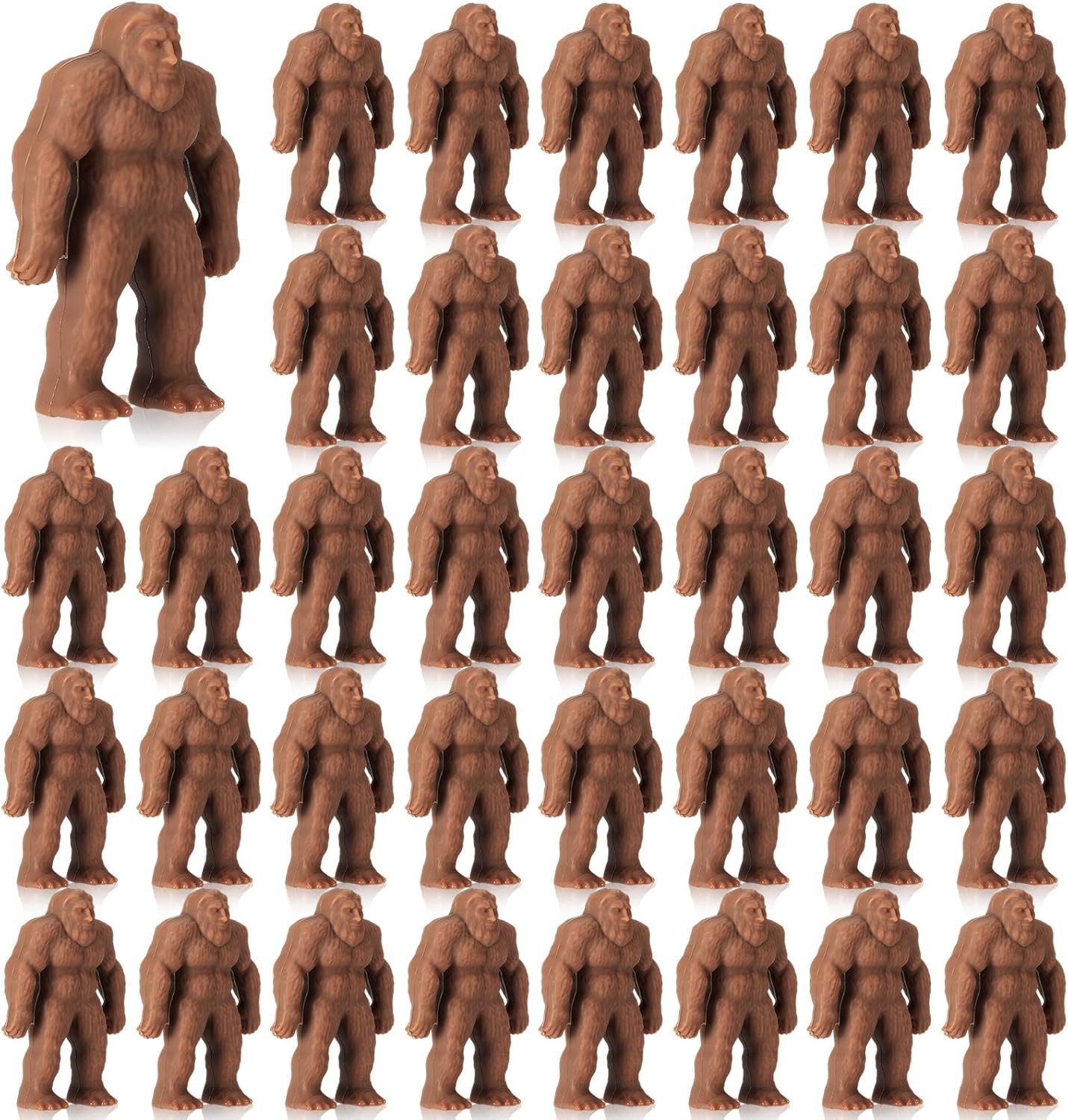 36 Pcs Mini Bigfoot Figurines Gifts Little Sasquatch Bulk Miniature Bigfoot for 36 Pcs Mini Bigfoot Figurines Gifts Little Sasquatch Bulk Miniature Bigfoot for