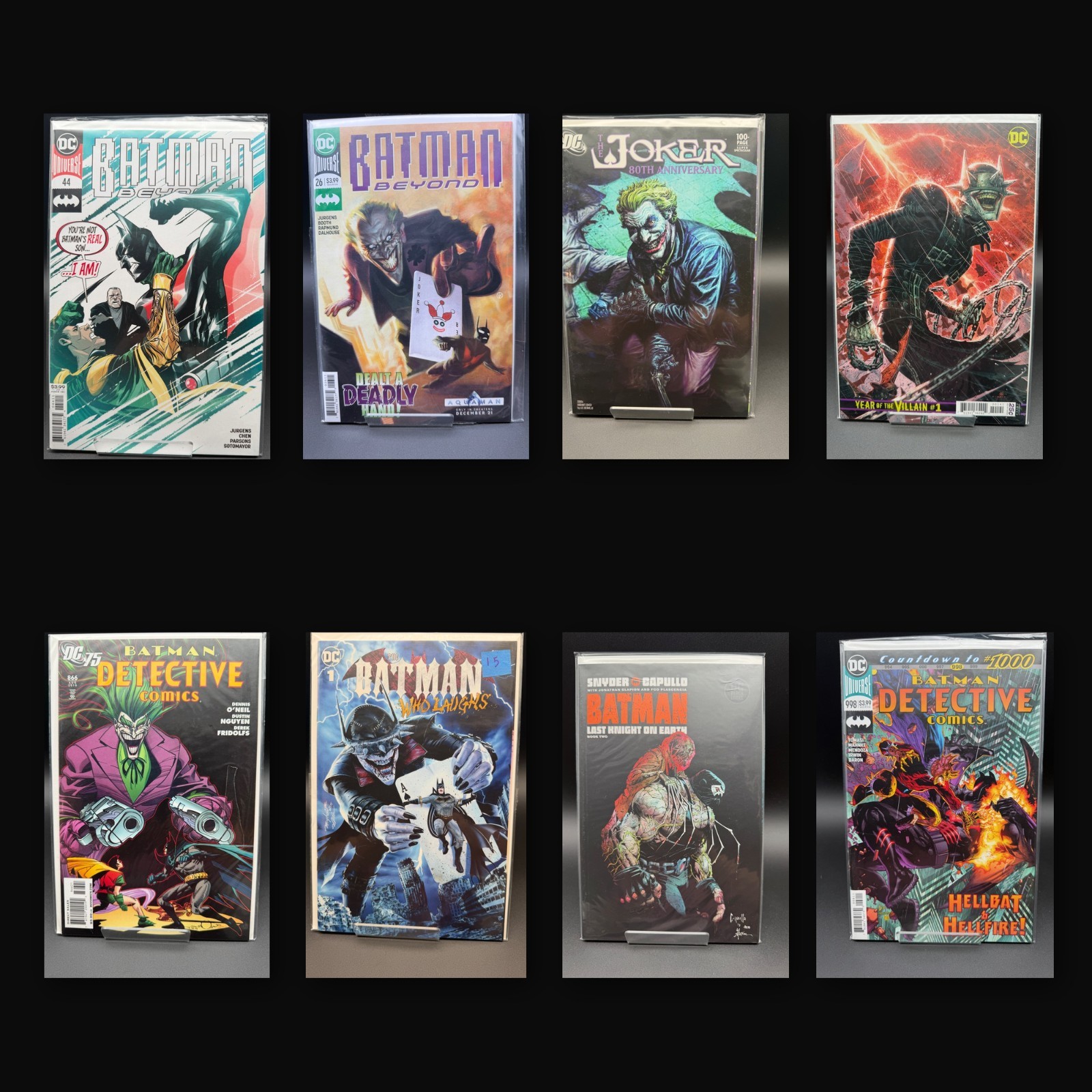 Batman Who Laughs 1 Variant Lot 8 DC Joker 80th Bermejo Detective 866 998 Beyond Batman Who Laughs 1 Variant Lot 8 DC Joker 80th Bermejo Detective 866 998 Beyond