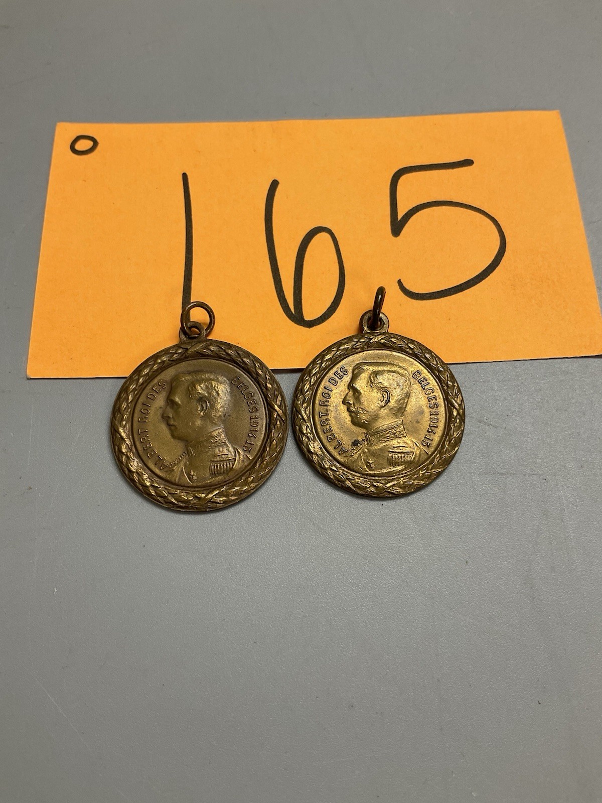 WWl Belgian War Commerative Tokens o165 WWl Belgian War Commerative Tokens o165